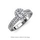 3 - Amaya Desire Diamond Halo Engagement Ring 