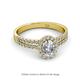2 - Amaya Desire Diamond Halo Engagement Ring 