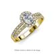 3 - Amaya Desire Diamond Halo Engagement Ring 