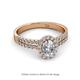 2 - Amaya Desire Diamond Halo Engagement Ring 