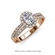 3 - Amaya Desire Diamond Halo Engagement Ring 
