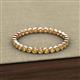 3 - Arria 2.00 mm Citrine Eternity Band 