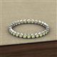 3 - Arria 2.00 mm Peridot Eternity Band 