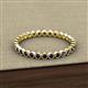 3 - Arria 2.00 mm Blue Sapphire Eternity Band 