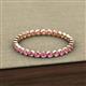 3 - Arria 2.00 mm Pink Sapphire Eternity Band 