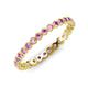 4 - Arria 2.00 mm Amethyst Eternity Band 