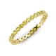 4 - Arria 2.00 mm Yellow Diamond Eternity Band 