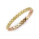 4 - Arria 2.00 mm Yellow Diamond Eternity Band 