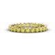 1 - Arria 2.40 mm Yellow Diamond Eternity Band 