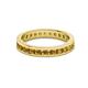 3 - Celina 2.40 mm Round Citrine Eternity Band 