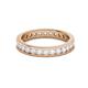 3 - Celina 2.40 mm Round White Sapphire Eternity Band 