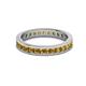 3 - Celina 2.40 mm Round Citrine Eternity Band 
