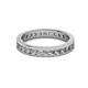 3 - Celina 2.40 mm Round Diamond Eternity Band 