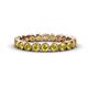 1 - Arria 2.70 mm Yellow Diamond Eternity Band 