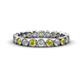 1 - Arria 2.70 mm Yellow and White Diamond Eternity Band 