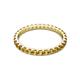 3 - Audrey 2.70 mm Citrine U Prong Eternity Band 