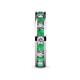 5 - Celina 3.00 mm Round Emerald and Diamond Eternity Band 