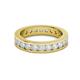 3 - Celina 3.00 mm Round White Sapphire Eternity Band 