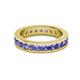 3 - Celina 3.00 mm Round Tanzanite Eternity Band 