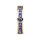 6 - Celina 3.00 mm Round Iolite Eternity Band 