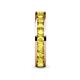 6 - Celina 3.00 mm Round Yellow Sapphire Eternity Band 