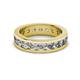3 - Celina 3.40 mm Round Diamond Eternity Band 