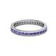 3 - Celina 2.00 mm Round Tanzanite Eternity Band 