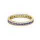 3 - Celina 2.00 mm Round Tanzanite Eternity Band 
