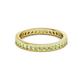 3 - Celina 2.00 mm Round Peridot Eternity Band 
