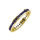 4 - Celina 2.00 mm Round Blue Sapphire Eternity Band 