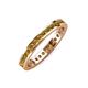4 - Celina 2.00 mm Round Citrine Eternity Band 
