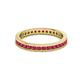 3 - Celina 2.00 mm Round Ruby Eternity Band 