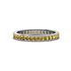 1 - Celina 2.00 mm Round Citrine Eternity Band 