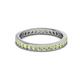 3 - Celina 2.00 mm Round Peridot Eternity Band 