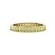 1 - Celina 2.00 mm Round Peridot Eternity Band 
