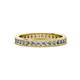 1 - Celina 2.00 mm Round Diamond Eternity Band 