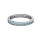 3 - Celina 2.00 mm Round Aquamarine Eternity Band 