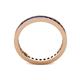 5 - Celina 2.00 mm Round Blue Sapphire Eternity Band 