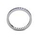 5 - Celina 2.00 mm Round Tanzanite Eternity Band 