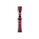 6 - Celina 2.40 mm Round Ruby Eternity Band 