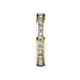6 - Celina 2.40 mm Round Diamond Eternity Band 