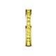 6 - Celina 2.40 mm Round Yellow Sapphire Eternity Band 