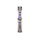 6 - Celina 2.40 mm Round Tanzanite Eternity Band 