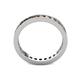 5 - Celina 2.40 mm Round Smoky Quartz Eternity Band 