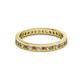 2 - Celina 2.00 mm Round Citrine and Diamond Eternity Band 