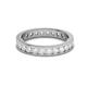 3 - Celina 2.70 mm Round White Sapphire Eternity Band 