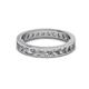 3 - Celina 2.70 mm Round Diamond Eternity Band 