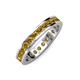 4 - Celina 2.70 mm Round Citrine Eternity Band 