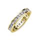 4 - Celina 2.70 mm Round Diamond Eternity Band 