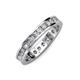 4 - Celina 2.70 mm Round Diamond Eternity Band 